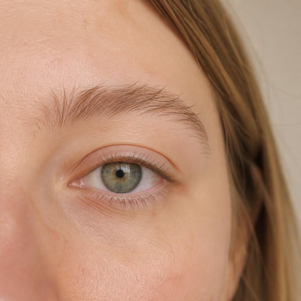 Voor: Oogopslag voor en na een brow en lash combo behandeling