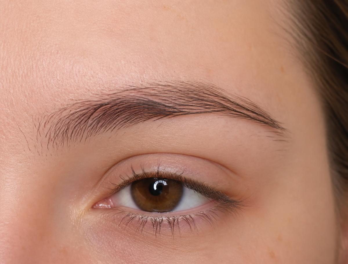 Voor: Wenkbrauw voor en na een brow lift